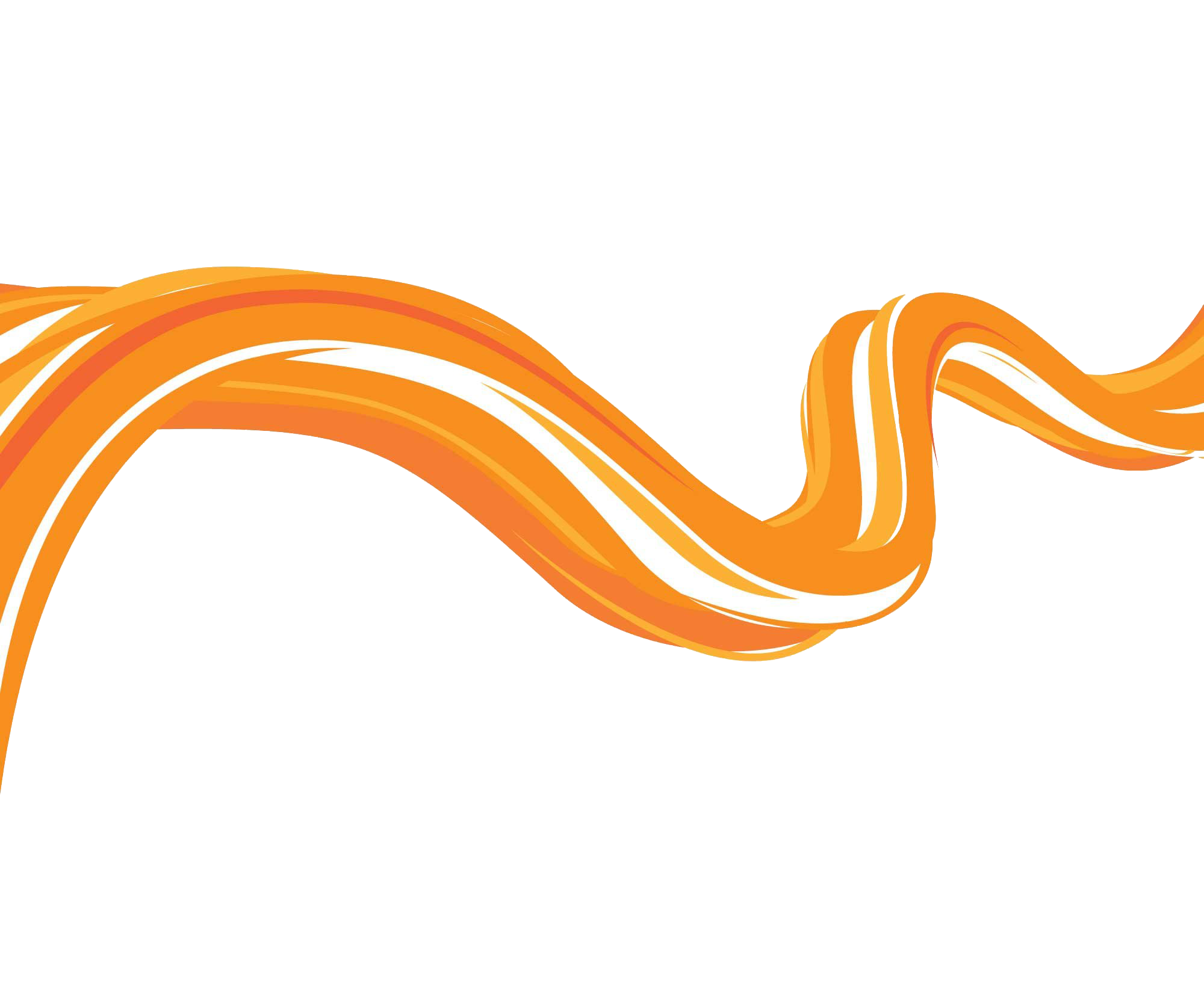 Vector-Orange-Wave-PNG-Transparent