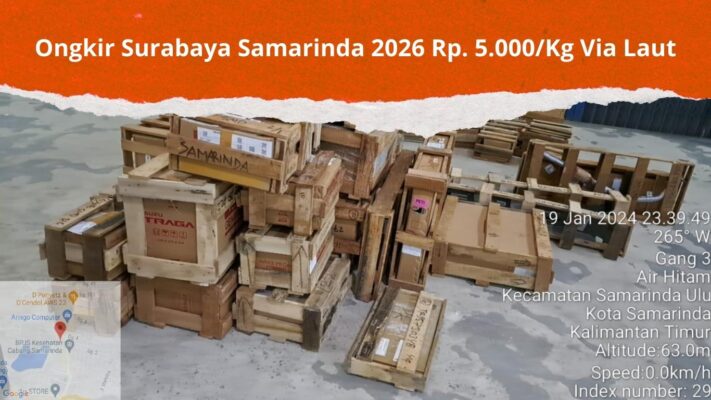 Ongkir Surabaya Samarinda 2026 Nakulle Logistik