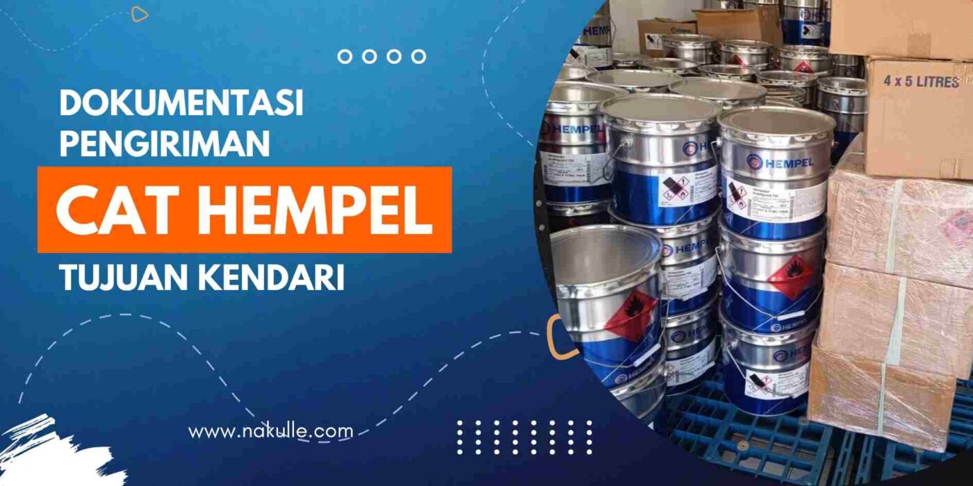 DOKUMENTASI Jasa Pengiriman Cat Kapal Balikpapan Kendari