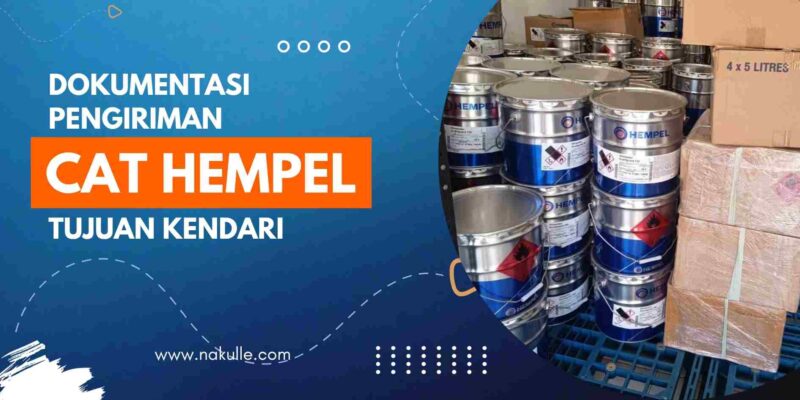 DOKUMENTASI Jasa Pengiriman Cat Kapal Balikpapan Kendari