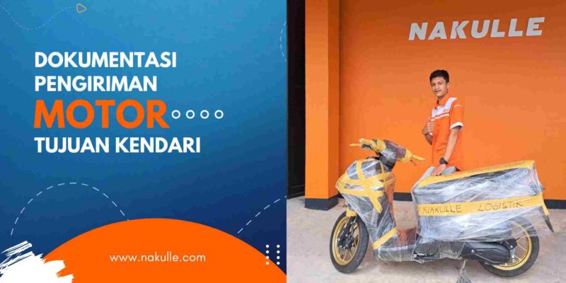 DOKUMENTASI Jasa kirim motor Balikpapan Kendari