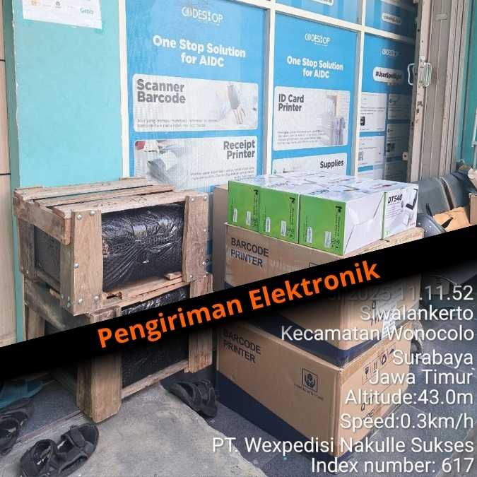 Pengiriman Elektronik surabaya makassar